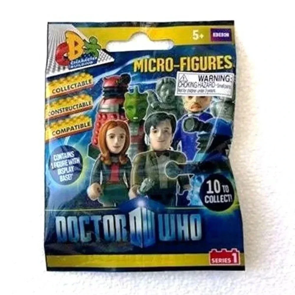 NEW 3x BBC Sci-Fi DOCTOR WHO Series 1 Collectible Micro Figure Blind Bag